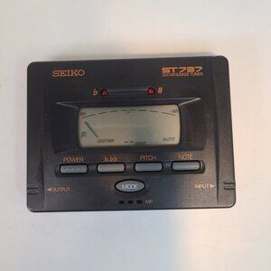 Seiko ST737 Digital Guitar and Bass Tuner